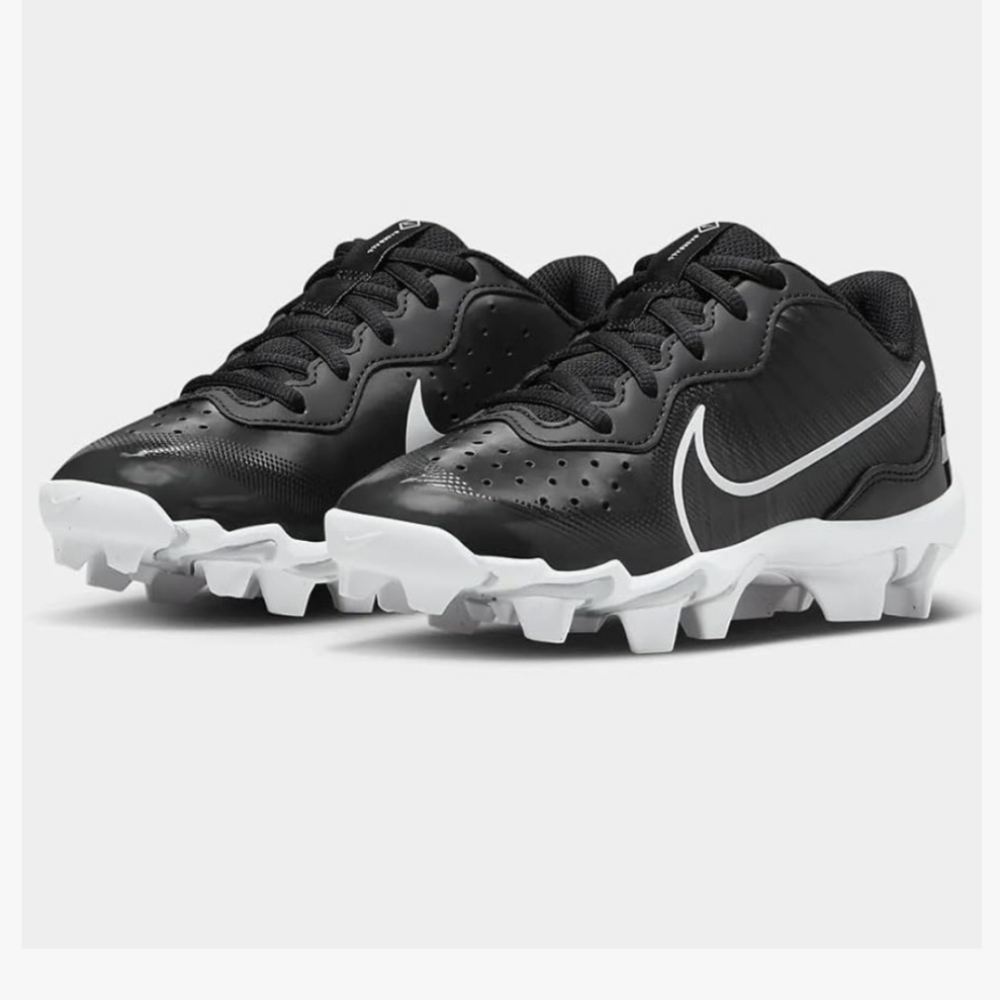 Nike Black and White Cleats